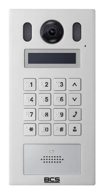 Panel zewnętrzny IP wielorodzinny z kamerą BCS-PAN9211S-S