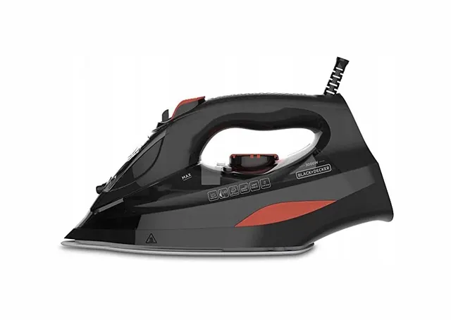 Żelazko parowe Black+Decker BXIR3000E 3000W, 0 42l, uderzenie pary 200 g/min, dług.przewodu 2m