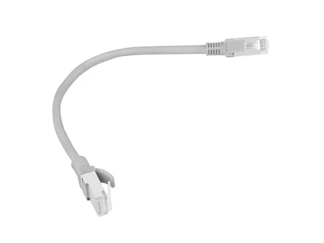 Patchcord UTP Lanberg PCU6-10CC-0025-S (RJ45 - RJ45 ; 0 25m; UTP; kat. 6; kolor szary)