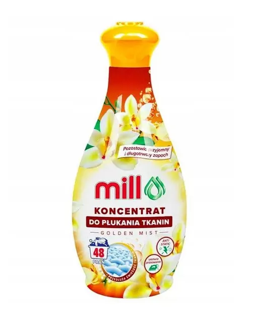 MILL Koncentrat do płukania tkanin GOLDEN MIST 1 3L. 48 płukań
