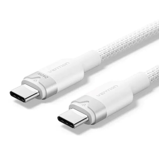 Kabel USB-C do USB-C Vention USB 2.0 5A 240W 1m czarny (TRIWF)
