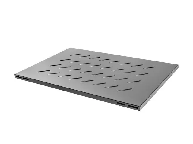 LANBERG PÓŁKA DO OPEN RACK 19 800MM CZARNA (1U/480.5X580MM UDŹWIG DO 120KG MONTAŻ 4 PUNKTOWY)
