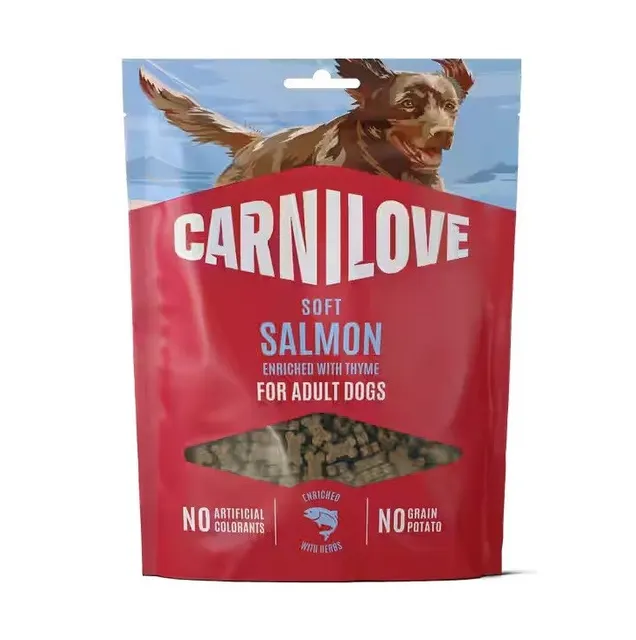 CARNILOVE Dog SOFT Snack Salmon with Thyme small bite 200 g