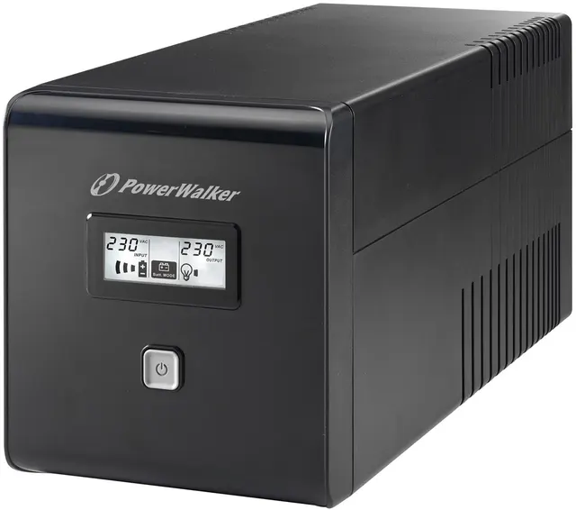 POWER WALKER UPS LINE-IN VI 1000 LCD 1000VA 2X SCHUKO+2X IEC C13 RJ11/45 USB LCD