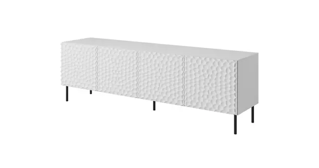 Szafka RTV HOLE 190x40 5xH59 5 biały mat
