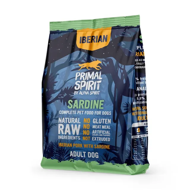 Primal Spirit Iberian sardynka sucha karma pies 1kg