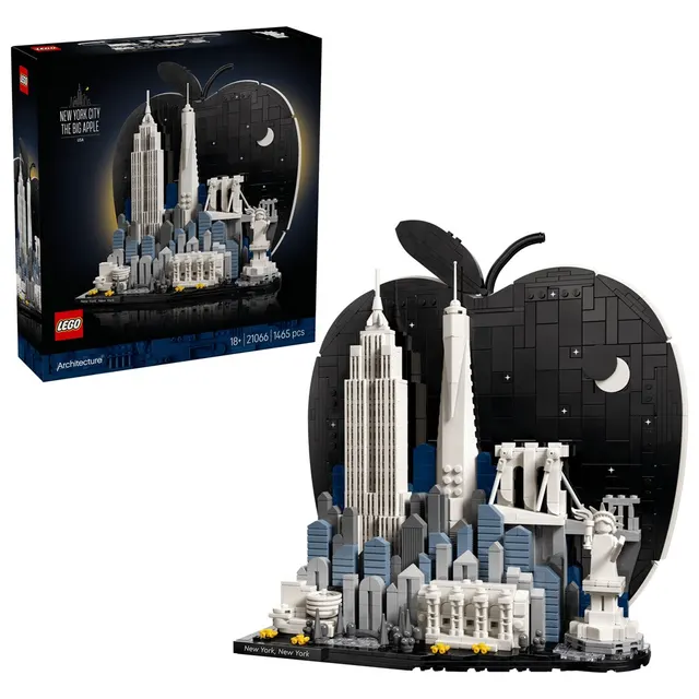 LEGO Architecture 21066 - Nowy Jork: Wielkie Jabłko