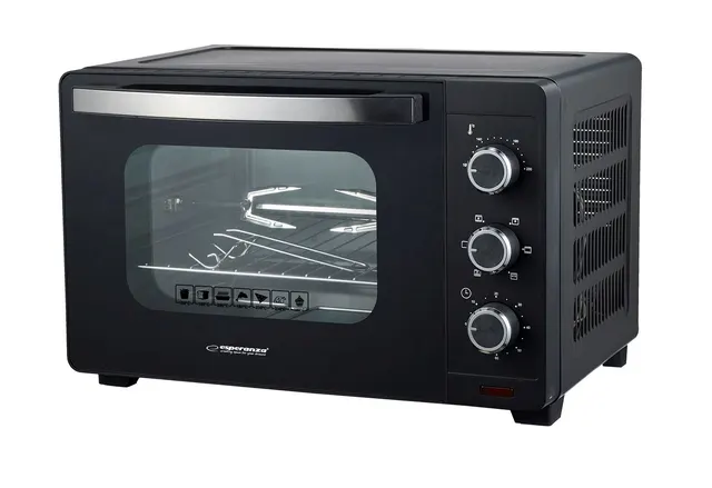 ESPERANZA MINI PIEKARNIK Z KONWEKCJĄ I ROŻNEM NAPOLI 1600W 25L EKO006N