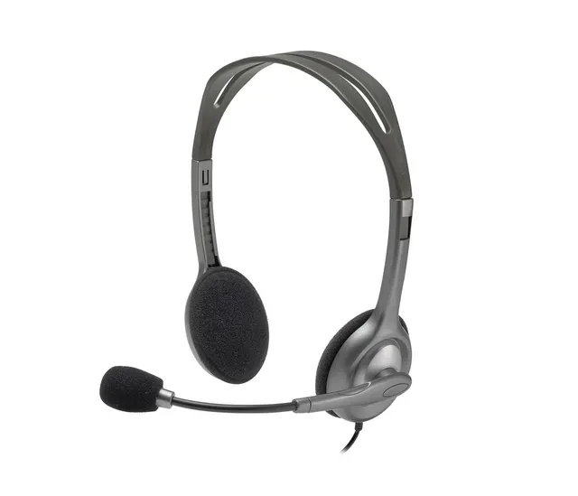 Słuchawki Logitech H110 981-000271 (kolor szary)