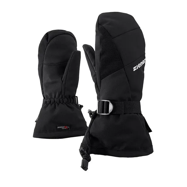 Rękawiczki dziecięce Ziener Lanic GTX + Gore Plus Warm Mitten Junior - black rozmiar: l