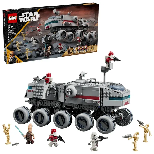 LEGO Star Wars 75413 - Czołg Republiki Juggernaut