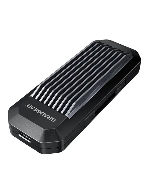 GRAUGEAR G-M202-AC-10G obudowa do dysków twardych Obudowa SSD Czarny M.2