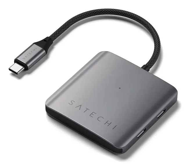 Satechi - Hub - z Power Delivery - 4 x USB-C 3.2 Gen 2 - Komputer stacjonarny