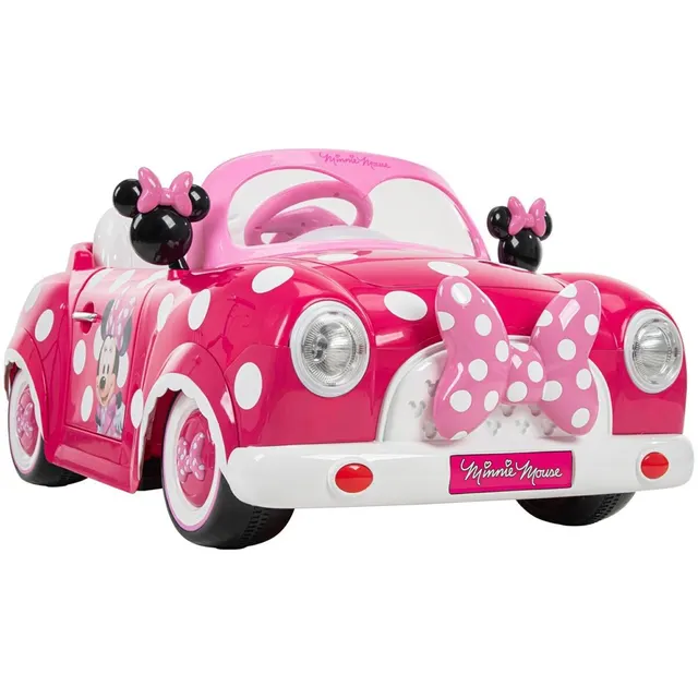 Jeździk elektryczny dziecięcy Huffy Auto Myszka Minnie (17315W)