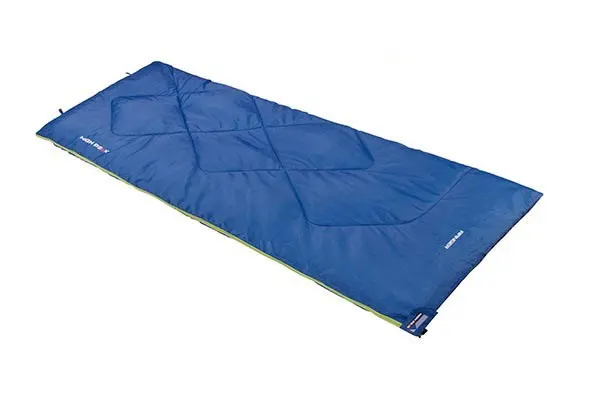 High Peak Ranger - śpiwór niebiesko-granatowy lewy