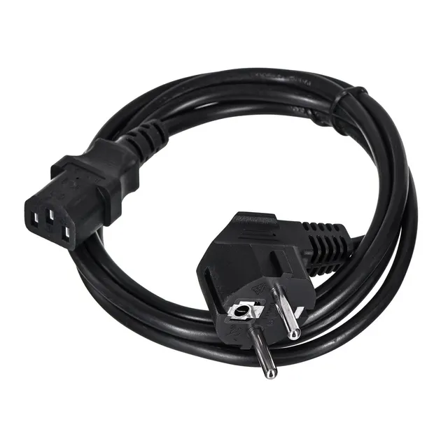 Kabel GEMBIRD PC-186 (C13 / IEC C13 / IEC 320 C13 - Schuko ; 1 8m; kolor czarny)