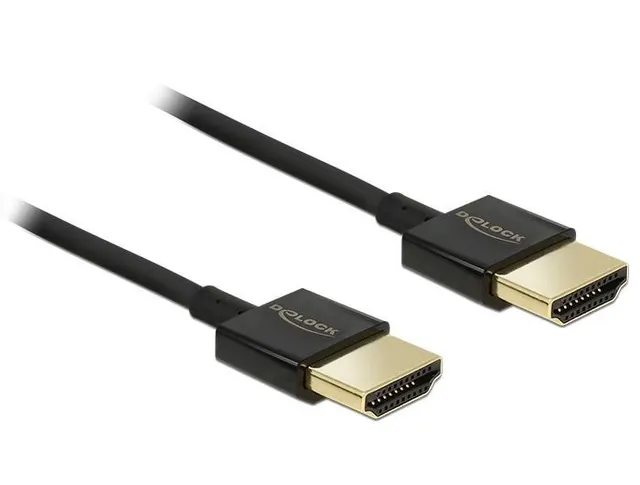 DeLOCK HDMI/HDMI 4.5 m kabel HDMI 4 5 m HDMI Typu A (Standard) Czarny