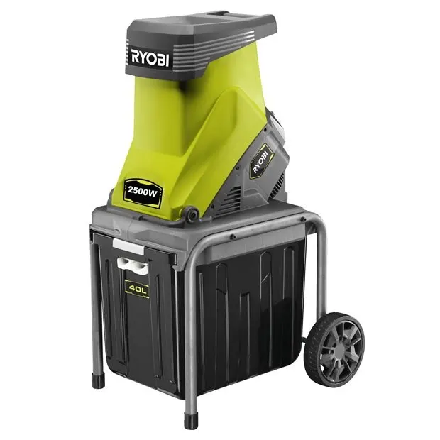 rozdrabniacz do gałęzi 2500W wor. popychacz RYOBI