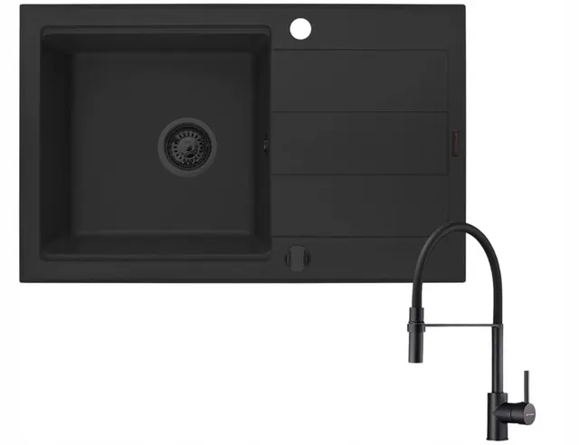 Zestaw PYRAMIS SPARTA PLUS LUX (78x48) 1B 1D Black