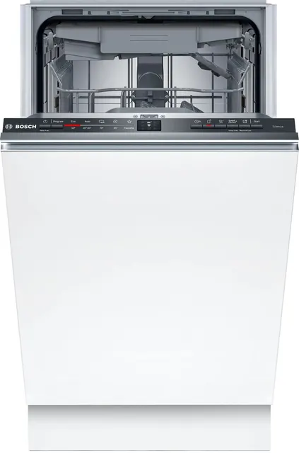 Zmywarka do zabudowy 45 cm BOSCH SPV2HMX02E Serie 2, klasa D, 10 kpl, ExtraDry, AquaStop