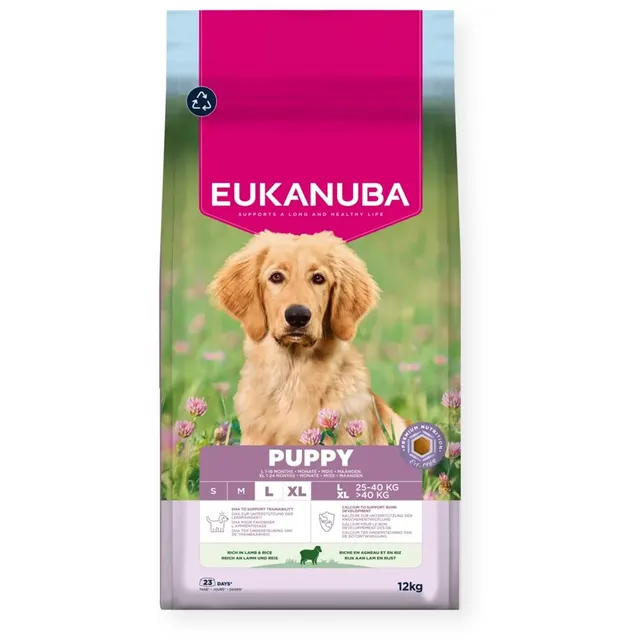 EUKANUBA Puppy Large rich in lamb 12kg