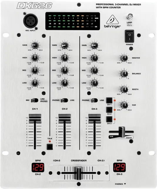 Mikser DJ Behringer DX626