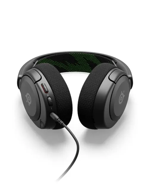 Steelseries ARCTIS NOVA 1X Zestaw słuchawkowy Przewodowa Opaska na głowę Gaming Czarny Zielony