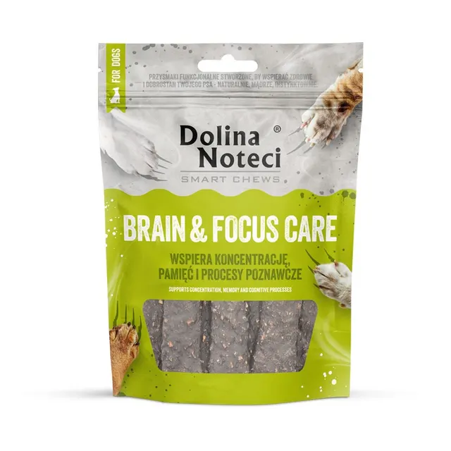 Dolina Noteci Smart Chews Brain & Focus Care przysmak dla psa 7szt.