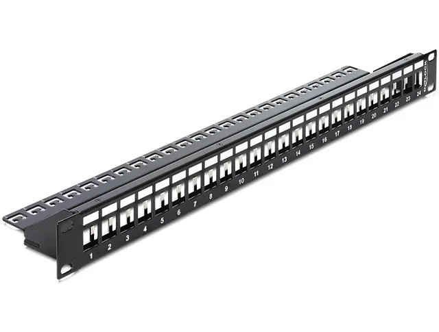 DeLOCK 43277 panel krosowniczy 1U