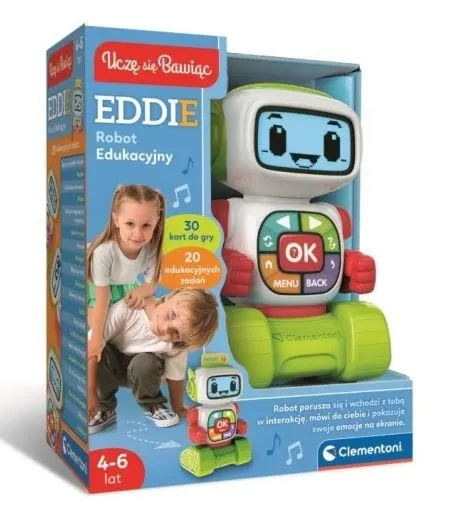 Clementoni Edukacyjny Robot Eddie