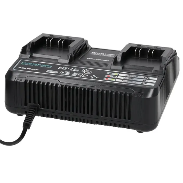 Dedra Dvigubas pakrovejas 2x4 5A 18V