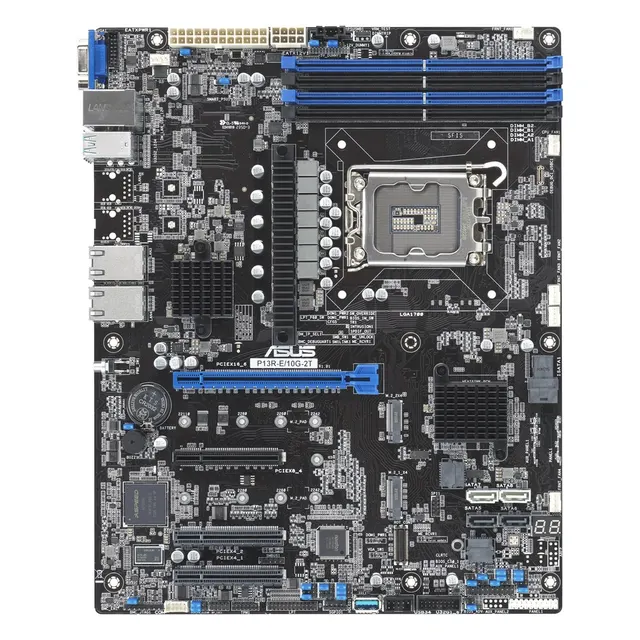 Płyta główna Asus P13R-E/10G-2T 1x LGA1700 Intel Xeon E-24XX C266 (4xDIMM 8x SATA 2xM.2 2x10GbE ASMB11-iKVM ATX)