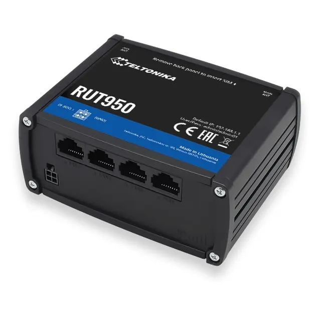 Router LTE Teltonika RUT950U022C0 (3G/4G/LTE SIM xDSL; 2 4 GHz)