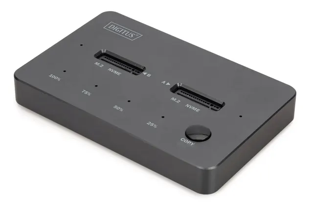 Digitus Stacja klonująca NVMe Obudowa USB3.1 Gen2 Type-C NVMe M.2 SSD
