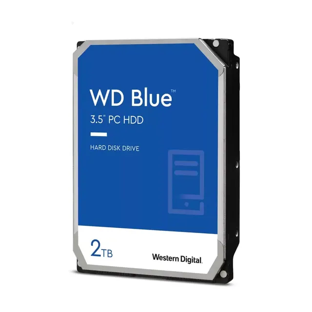 Dysk HDD WD Blue WD20EZBX (2 TB ; 3.5 ; 256 MB; 7200 obr/min; SMR)