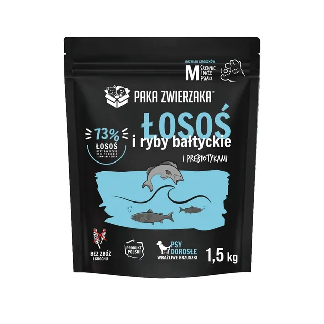 Paka Zwierzaka Seventh Heaven Łosoś z rybami bałtyckimi ''M'' 1 5kg