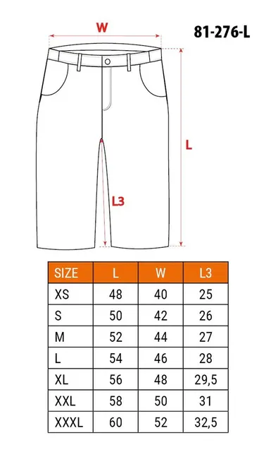 NEO tools 81-276-L spodenki ochronne