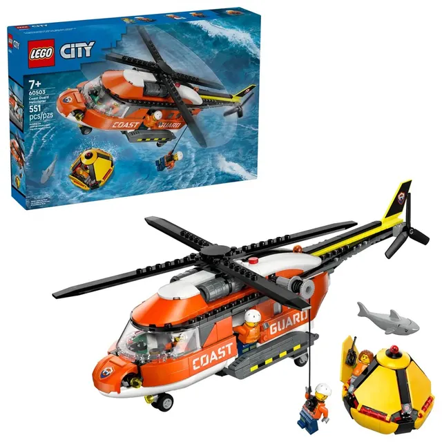LEGO City 60503 - Helikopter straży przybrzeżnej