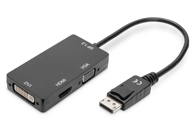Digitus Kabel konwertujący DisplayPort 3 w 1