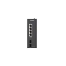 D-Link DIS-100G-06 przełącznik sieciowy Nie zarządzany L2 Gigabit Ethernet (10/100/1000) DIN rail Czarny