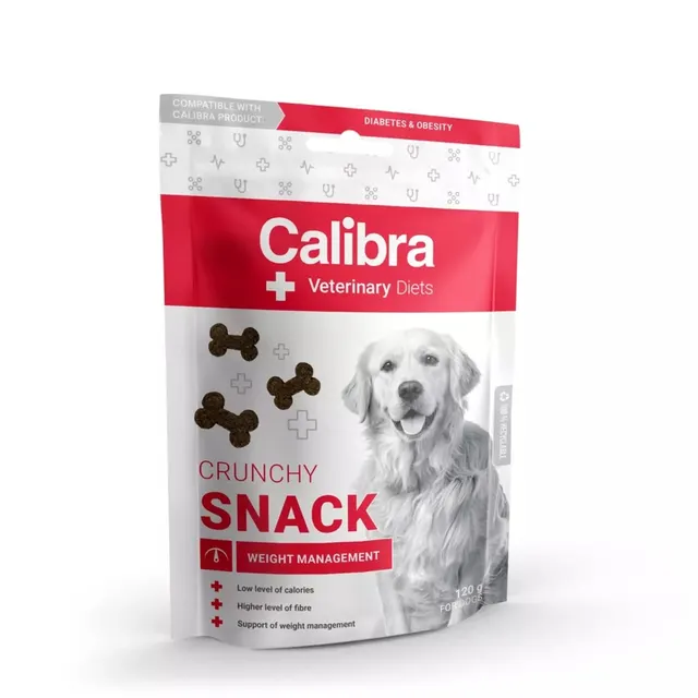 CALIBRA VD DOG CRUNCHY SNACK WEIGHT MANAGEMENT 120G