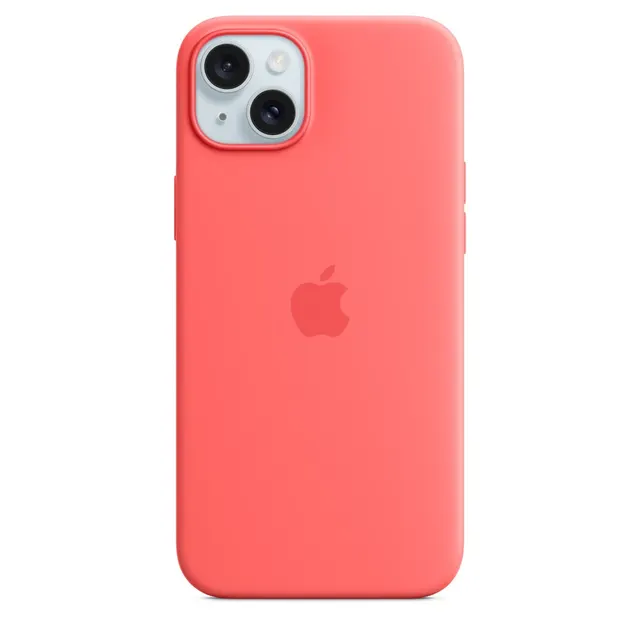 Silikonowe etui Apple z MagSafe do iPhone 15 Plus