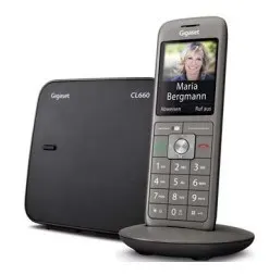 Telefon bezprzewodowy Gigaset CL660 - DECT anthrazit