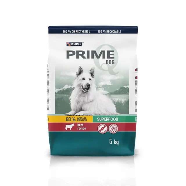 PUPIL Prime bogata w wołowinę z warzywami 5 kg