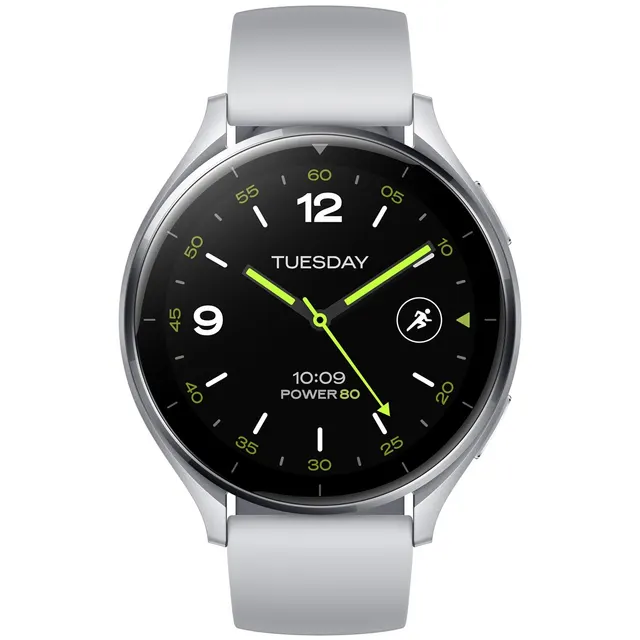 Xiaomi Watch 2 3 63 cm (1.43 ) AMOLED 46 mm Cyfrowy 466 x 466 px Ekran dotykowy Srebrny Wi-Fi GPS
