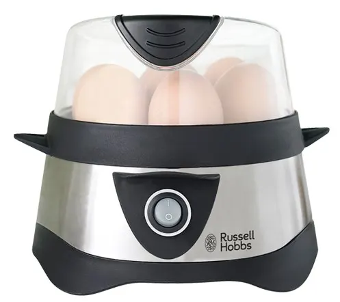 Russell Hobbs Stylo 7 jaj. 365 W Czarny Stal nierdzewna
