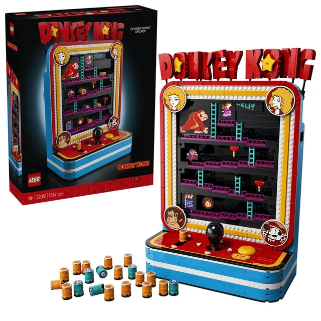 LEGO Super Mario 72051 - Automat do gry Donkey Kong