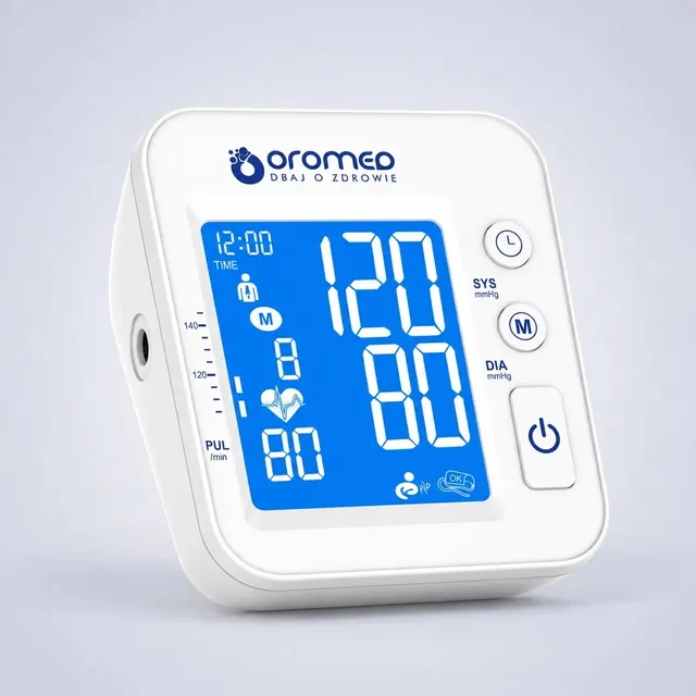 Ciśnieniomierz elektroniczny USB ORO- N16 LED OROMED