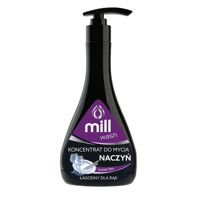 MILL WASH Koncentrat balsam do mycia naczyń Kwiat Bzu 555ml