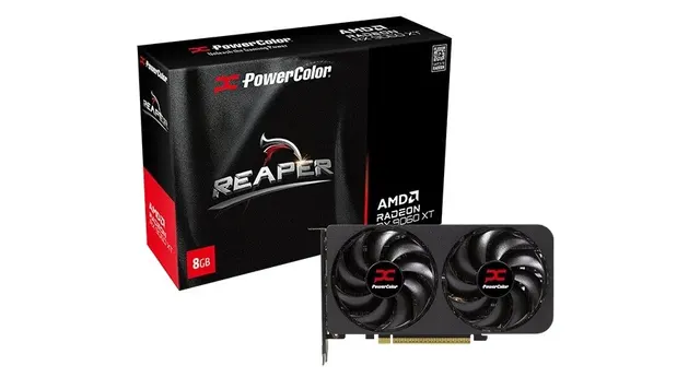 Karta graf. PowerColor RX9060XT 8G-A